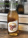 Bottle of Sol Mexican Beer