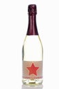 Bottle of spakling wine Royalty Free Stock Photo