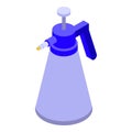 Bottle sprayer icon isometric vector. Garden chemical Royalty Free Stock Photo