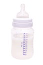 Bottle with a teat Royalty Free Stock Photo