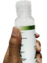 bottle of telon oil or wind oil specifically for babies to prevent colds