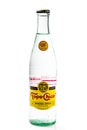 Bottle of topo chico brand mineral sparking water