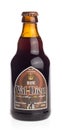 Bottle of Val Dieu Brune dark beer