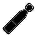 Bottle vials medical healthy pictogram