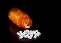 Bottle of Vicodin Royalty Free Stock Photo