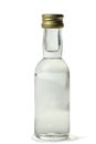 Bottle of vodka Royalty Free Stock Photo