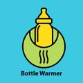 Bottle warmer icon