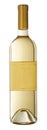 Bottle of white wine Royalty Free Stock Photo
