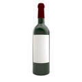 Bottle of wine. Royalty Free Stock Photo