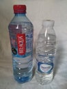 Bottled mineral drinking water