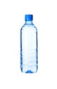 Bottled water isolated over a white background Royalty Free Stock Photo