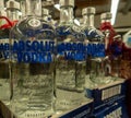 Bottles of Absolut Vodka Royalty Free Stock Photo