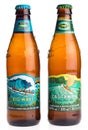 Bottles of American Hawaiian Kona beer