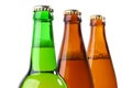 Bottles of beer closeup