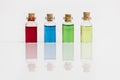 Bottles colours Royalty Free Stock Photo