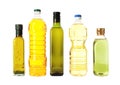 Bottles with different oils