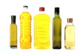 Bottles with different oils