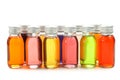 Bottles with essential oils