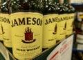 Bottles of Jameson Whiskey