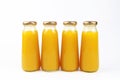 Bottles of juice.Layout Royalty Free Stock Photo