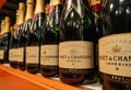 Bottles of Moet & Chandon Champagne Royalty Free Stock Photo