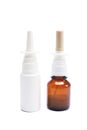 Bottles of Nasal Spray Royalty Free Stock Photo