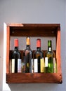Bottles of wine Royalty Free Stock Photo