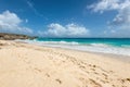 Bottom beach in Barbados island, Caribbean Royalty Free Stock Photo