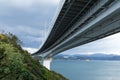 Bottom of Naruto Bridge Royalty Free Stock Photo