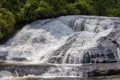 Bottom of Triple Falls in the Dupont Forest in North Carolina, USA