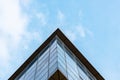 Bottom UP View Of A Corporate Building Against The Blue Sky Royalty Free Stock Photo