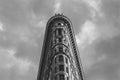 Bottom up view of the Flatiron building. Royalty Free Stock Photo