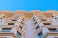 Bottom view of facade of office building Atlanta, USA