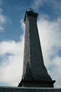 Bottom view of lighthouse. Brittany, France