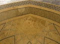 Bottom view of poi kalon mosque in Bukhara, Uzbekistan Royalty Free Stock Photo