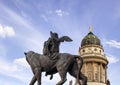 Bottom view of statue Royalty Free Stock Photo