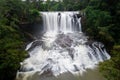 Long exposure image of Bousra Waterfall in Mondulkiri, Cambodia Royalty Free Stock Photo