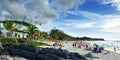 Boucan Canot Beach, Reunion Royalty Free Stock Photo