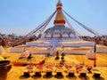 Bouddha stupa