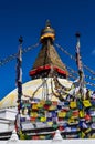 Bouddhanath Stupa Royalty Free Stock Photo