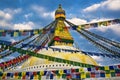 Bouddhnath stupa Royalty Free Stock Photo