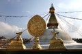 Bouddhnath stupa Royalty Free Stock Photo