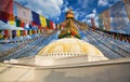 Bouddhnath stupa Royalty Free Stock Photo