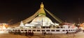 Boudha or Bodhnath stupa - Kathmandu - Nepal Royalty Free Stock Photo