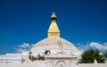 Boudhanath stupa in Kathmandu Royalty Free Stock Photo