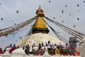 Boudhanath Stupa in Kathmandu, Nepal