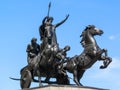 Boudicea and Her Daughters statue London Royalty Free Stock Photo