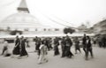 Boudnath Stupa in the Kathmandu valley, Nepal