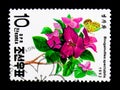 Bougainvillea spectabilis, International Stamp exhibition Geneva