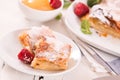 Bougatsa - Greek puff pastry with cream.